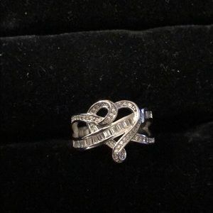 925 Heart ring